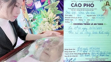 Lễ Tang Ông Giuse ĐẶNG VĂN HÙNG FHD