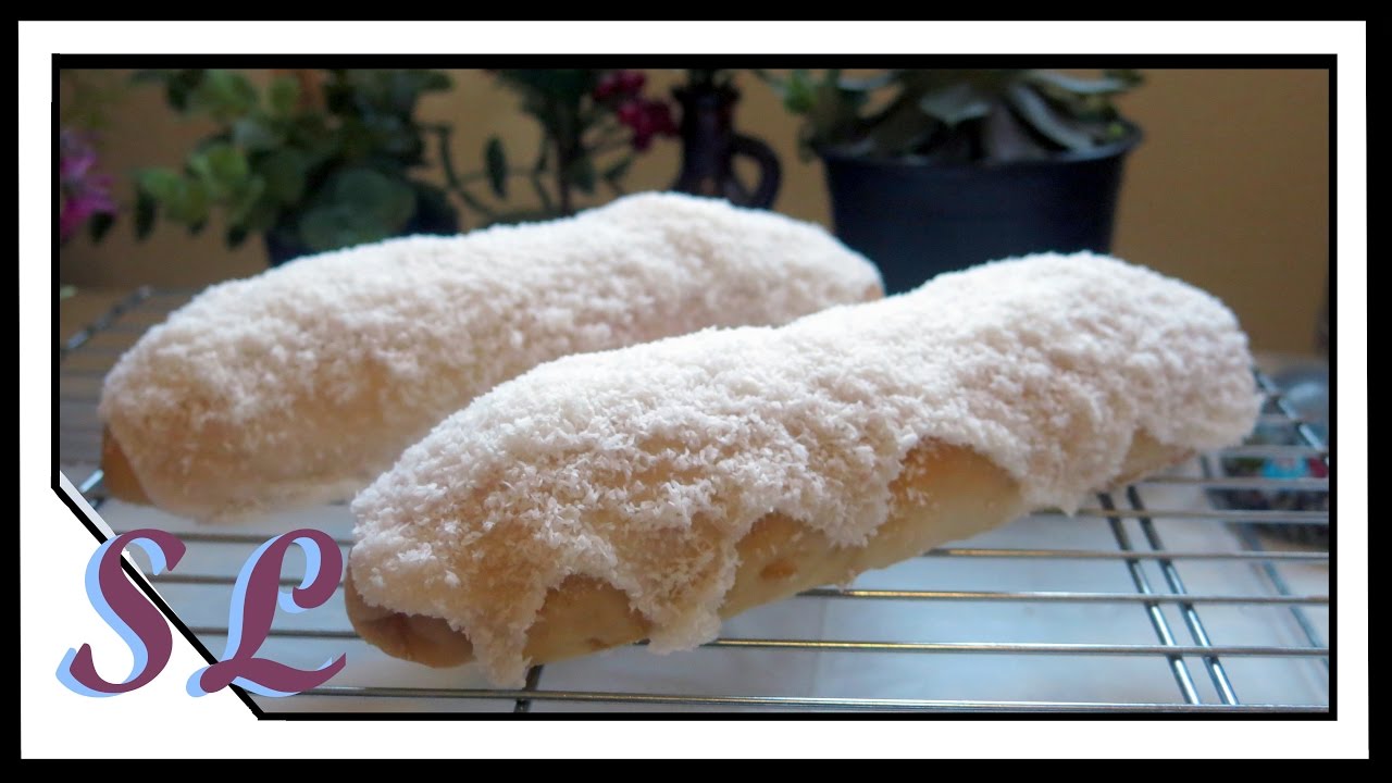 COCONUT ICED FINGER BUNS Recipe YouTube