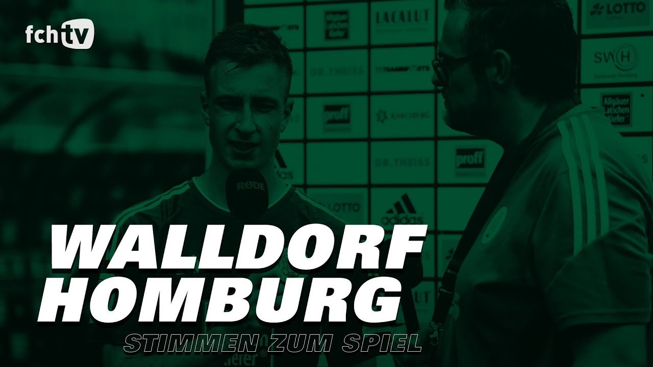 Walldorf - Homburg: Stimmen zum Spiel I #WALHOM