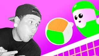 BEAN VOLLEYBALL, Volley Bean iOS game, mobile game review screenshot 4