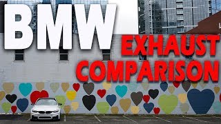 EXHAUST COMPARISON - BMW M Performance VS. AWE SwitchPath VS. Active Autowerke Signature