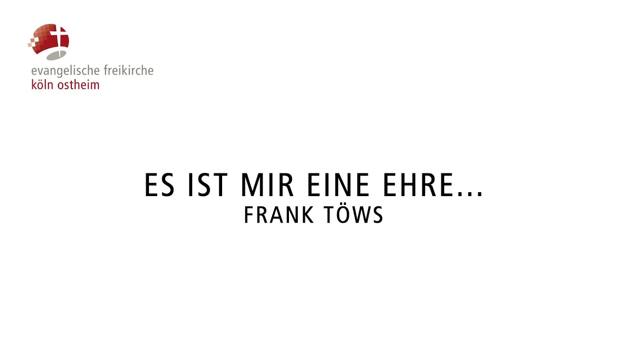 Es Ist Mir Eine Ehre Englisch www.youtube.com