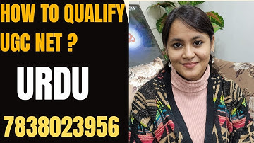 How to qualify nta ugc net jrf Urdu Exam ? #ugcnet #ugc