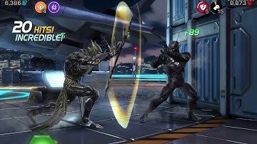 Corvus glaive vs black panther civil war