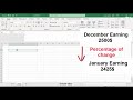 How to Calculate Percentage of Decrease in Excel?