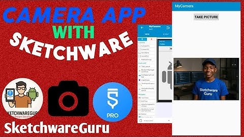How to Make a Simple Camera App in Sketchware | Take & Display Image Tutorial