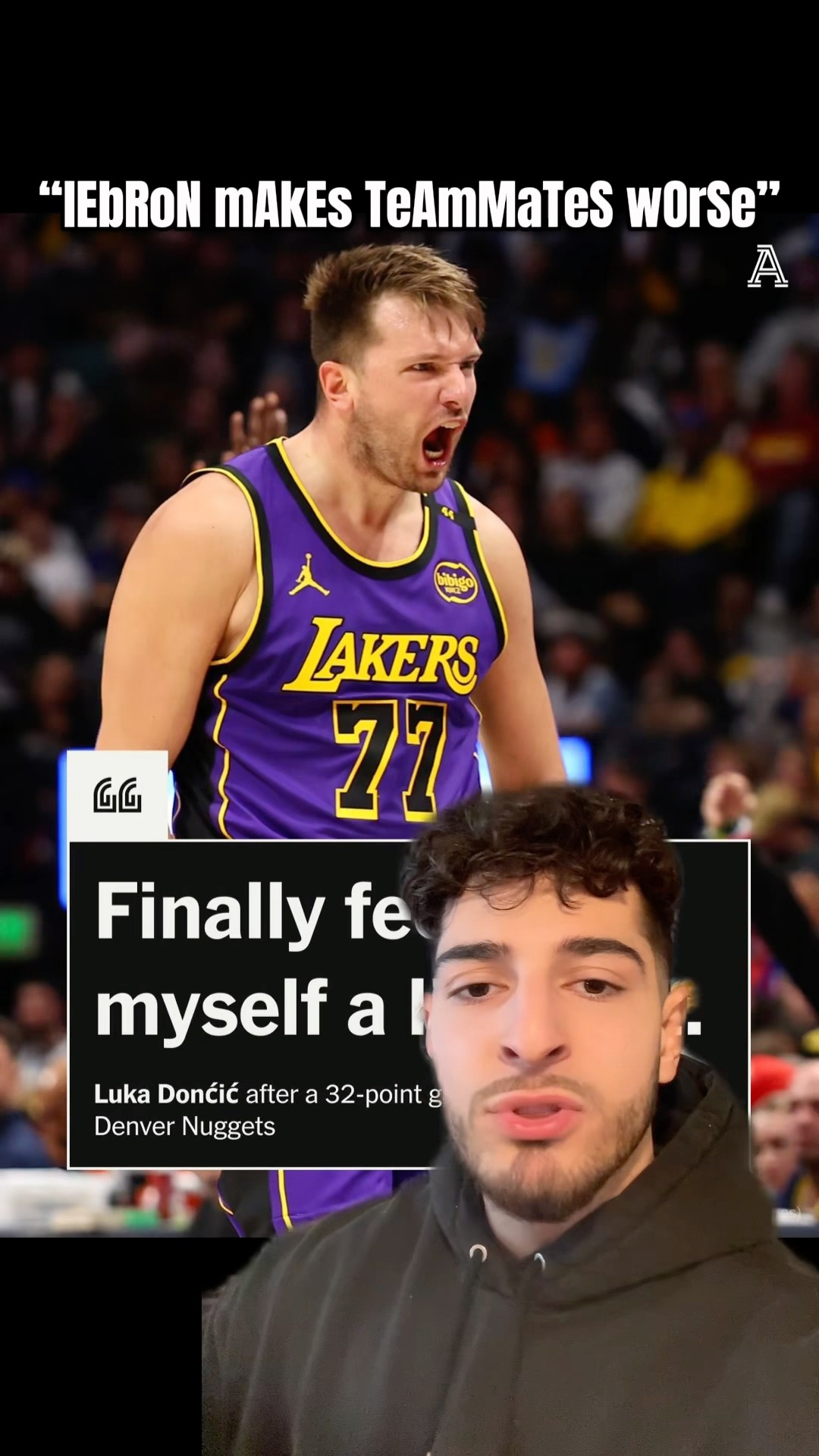 LUKA IS BACK RING NUMBER 5 HERE WE COME HAHAHA?? #nba #lukadoncic #lebron #audtinreaves #fexr
