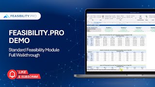 Real Estate Feasibility Demo by Feasibility.pro  | Full Product Tour | Pricing, Cash Flows, KPIs