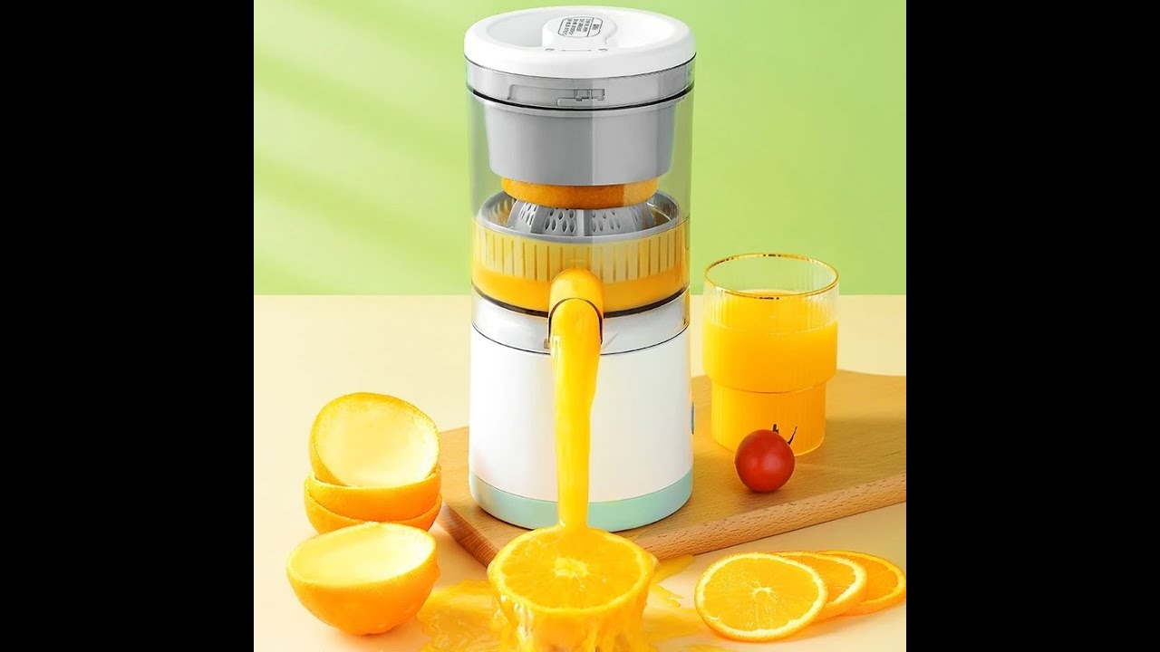 Portable Electric Citrus Juicer Rechargeable YouTube