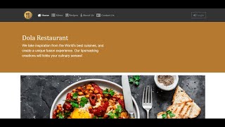 React Restaurant App Demo(REACT JS)