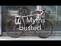 Titanium Bikes - The truth and Physics of 'ride feel' marketing.