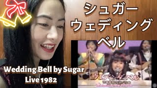 First Reaction to Sugar (シュガー)  Wedding Bell (ウェディング・ベル) Live 1982