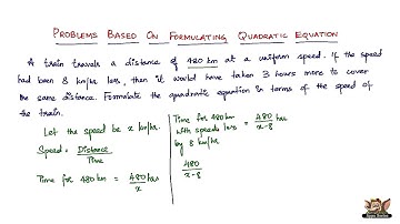 How to solve problems based on formulation of quadratic equations? -- Vol. 3/3