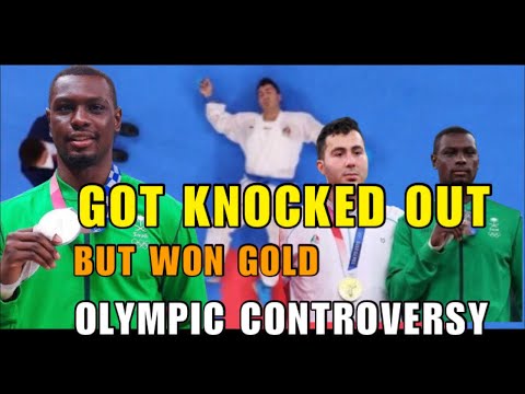 TAREK HAMDI VS SAJAD GANJZADEH KARATE GOLD MATCH, OLYMPIC CONTROVERSY