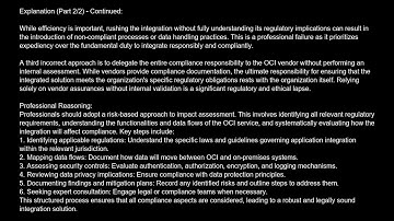 1z0 1042 23 Oracle Cloud Infrastructure 2023 Application Integration Professional Free Practice Test