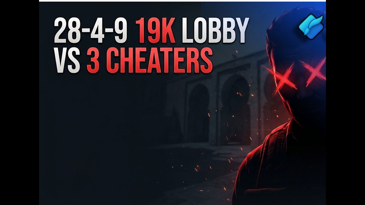 Cs2 highlights 28-4-9 in 19K Lobby vs 3 LOW IQ Cheaters on Dust 2 - YouTube
