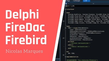 Aula conexão banco de dados Firebird com Delphi Firedac Mestre Detalhe