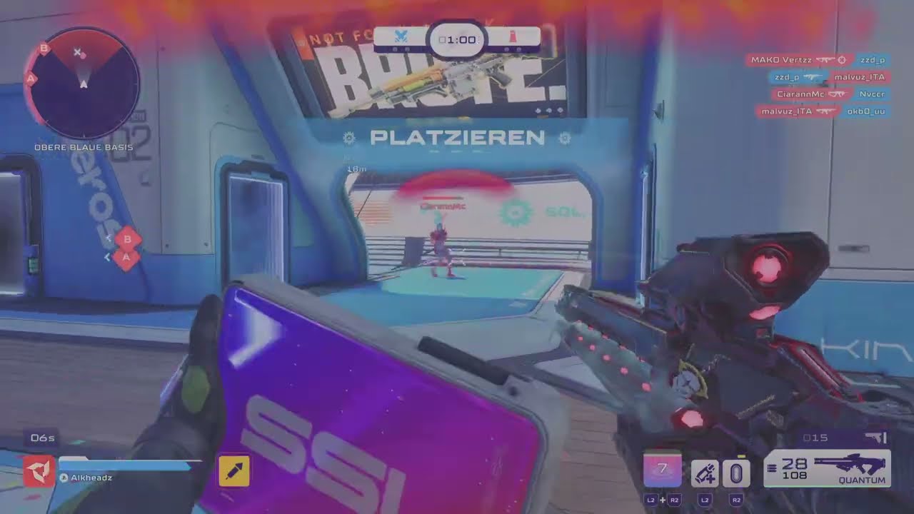 Splitgate 2 - 12 Kills 1 Platzierung 1 Entschärfung MVP @ Firecracker auf Ozone