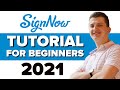 COMPLETE SignNow Tutorial For Beginners 2021 - How To Use SignNow