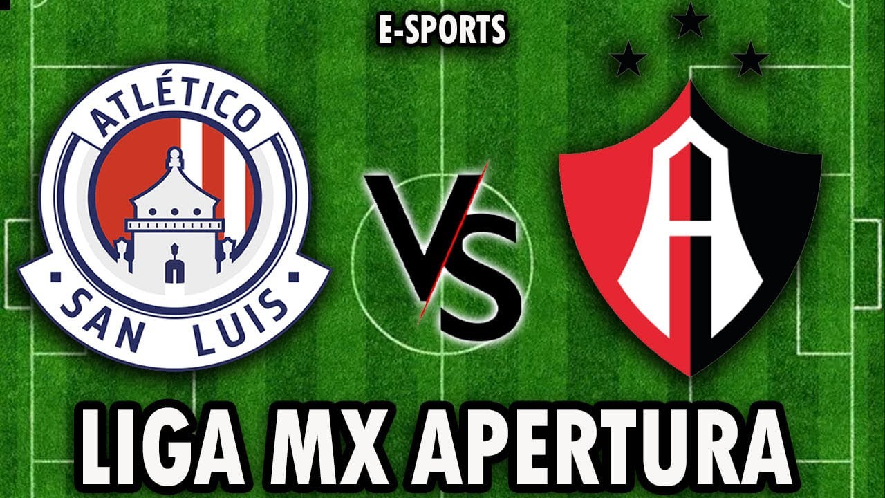 SAN LUIS VS ATLAS – LIGA MX APERTURA 2025, JORNADA 13 - YouTube