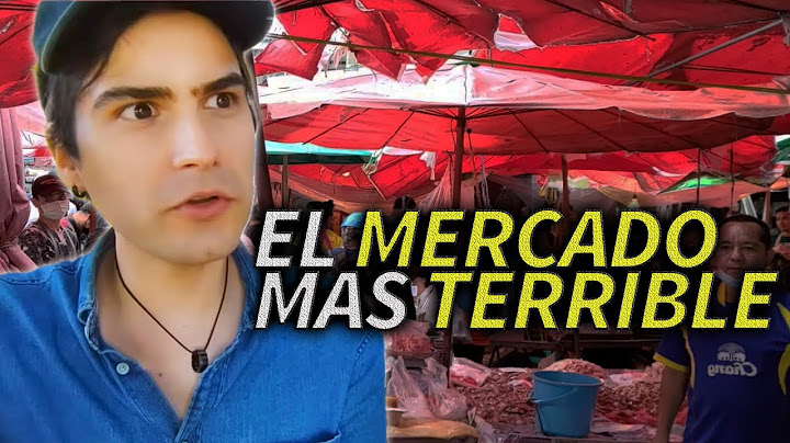 COMIENDO EN EL MERCADO MAS TERRIBLE DEL MUNDO | Fabio Torres