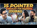 Property investment - 15 points checklist | Must Watch before buying a property in Dubai |