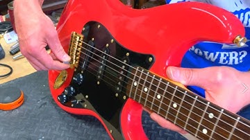 How to EASILY Set Up a Fender Stratocaster in 5 Steps