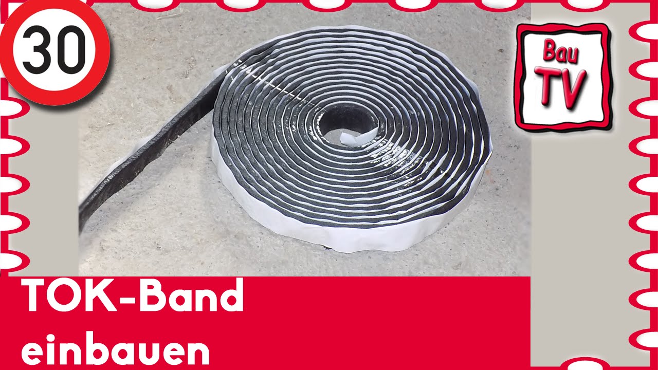 TOK-Band(Schmelzband) einbauen. Zugschwert Bau - YouTube