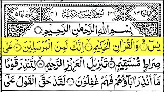 Surah Yaseen Yasin Full With Arabic Text Beautiful Recitation By Hafiz Waqar Han
