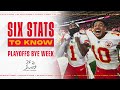 Jerick McKinnon &amp; Isiah Pacheco Combined for 15 Touchdowns in 2022 | Six Stats to Know