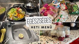 Egészséges recept ötletek + FOOD HAUL + takarítós TIPPEK!