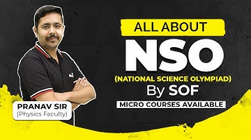All about NSO (National Science Olympiad) by SOF | Motion Education | Olympiads
