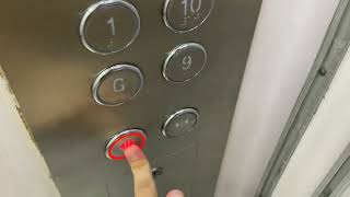 Retake View Locked Off 2 Sml Elevators At Taman Bukit Jambul, Penang Malaysia. Main Block G