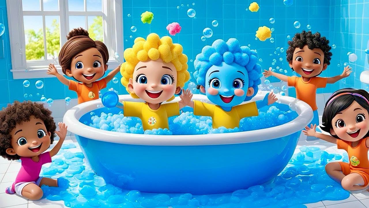 Bath Time Nursery Rhyme Song for Kids - YouTube