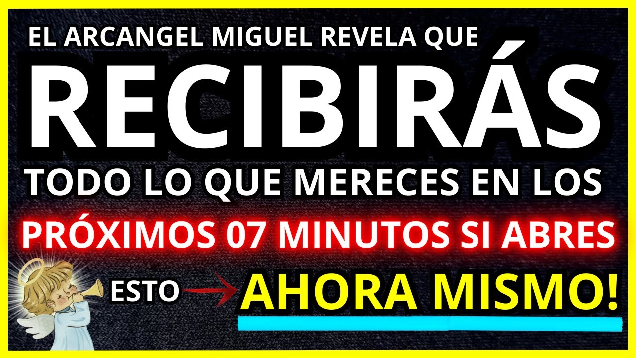 DIOS DICE: EL ARCÁNGEL MIGUEL REVELA QUE RECIBIRÁS UN REGALO INESPERADO ...