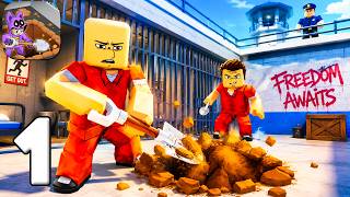 Dig To Escape: Parkour Prison Gameplay Walkthrough Part 1 - Escape From Prison (iOS, Android) screenshot 3