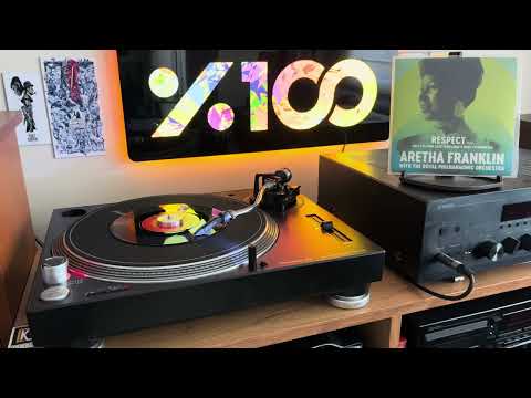 Aretha Franklin - Respect “45 Rpm” Vinyl  (With The Royal Philharmonic Orchestra) 