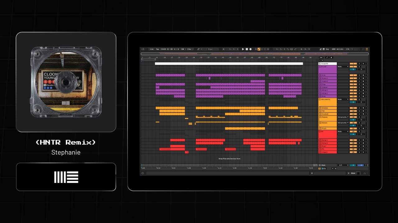 Cloonee, Young M.A, InntRaw - Stephanie (HNTR Remix) [Ableton Remake]