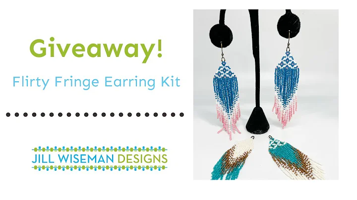 Giveaway! Flirty Fringe & Brick Stitch Earrings Kit