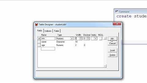 Visual Fox Pro - Database Language | Visual Fox Pro 6 - Demo Video