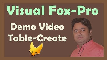 Visual Fox Pro - Database Language | Visual Fox Pro 6 - Demo Video