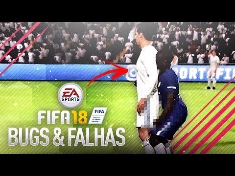 😂 FIFA 18 | Melhores Bugs & Falhas! #1 - Neymar Deformado?!