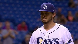 CWS@TB: Faria exits to standing ovation from fans