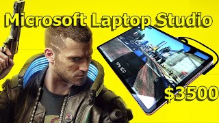 $3500 Microsoft Surface Laptop Studio Benchmark Cyberpunk 2077