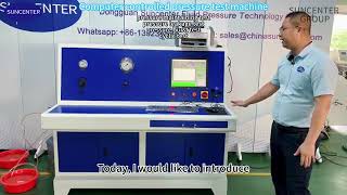 Hydraulic pressure cycle test bench– a power house for pulse testing!  💪