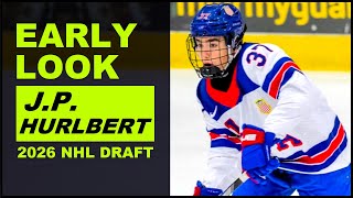 Jp Hurlbert Highlights 2026 Nhl Draft
