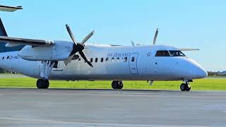 TealTail Dashie NEO is BACK!!! 💙 #AirNewZealand #Q300 #Airplane #Turboprop