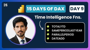 Day 9 - Important Time Intelligence DAX Functions in Power BI | 15 Days of DAX