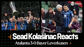 "IT'S A FANTASTIC NIGHT" 😅 | Sead Kolašinac | Atalanta 3-0 Bayer Leverkusen | Europa League Final