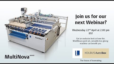 MultiNova MN400 Webinar